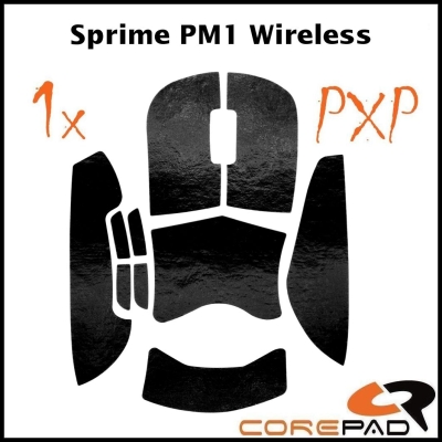 Corepad PXP Grips #2226 noir Sprime PM1 Wireless